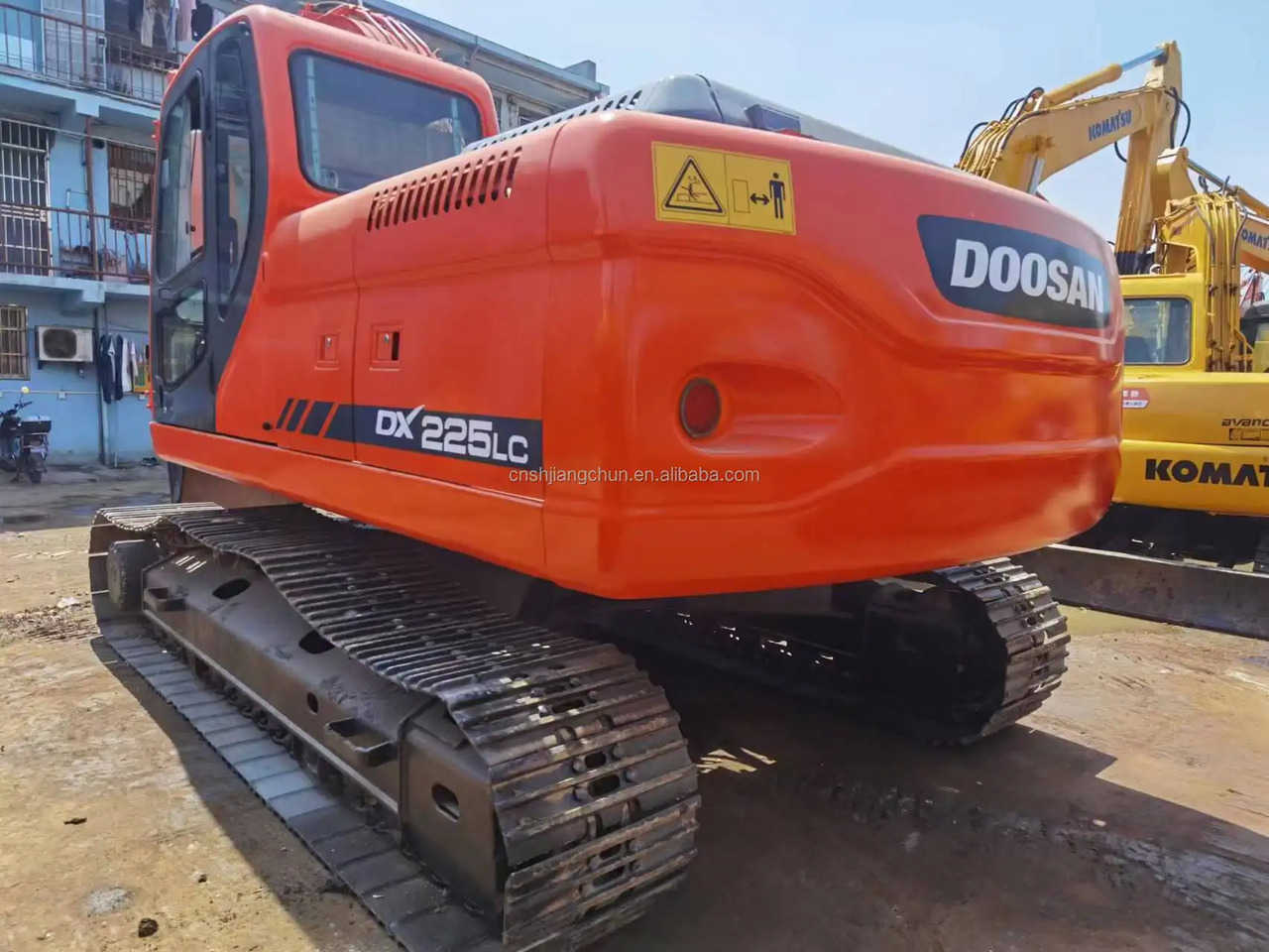 Kettenbagger second hand excavator used machinery equipment Doosan dx225 used excavators in stock for sale: das Bild 4