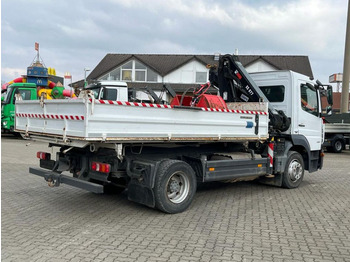 Kipper, Autokran Mercedes-Benz Atego 1224 K 2-Achs Kipper Kran Hiab +Greiferst.: das Bild 4