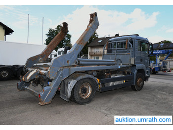 Containerwagen/ Wechselfahrgestell LKW MAN TGS 18.440 / 4 x 2 BL Absetzkipper Teleskopabsetzer EURO 5: das Bild 5