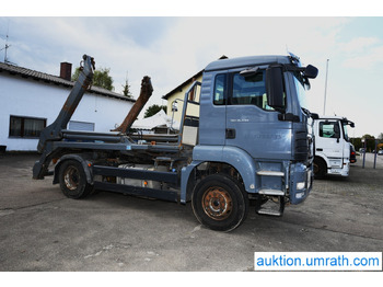 Containerwagen/ Wechselfahrgestell LKW MAN TGS 18.440 / 4 x 2 BL Absetzkipper Teleskopabsetzer EURO 5: das Bild 3