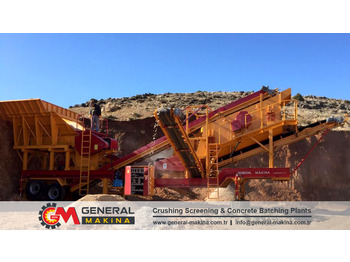 GENERAL MAKİNA Mobile Brechanlage