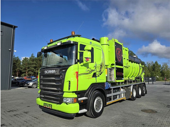 Saug-/ Spülfahrzeug Scania Disab Centurion P210/9 Suction-blowing vacuum load: das Bild 4