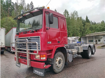 VOLVO F12 Seil Abrollkipper