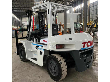 Dieselstapler Original Japan used TCM FD70 forklift Used TCM 7 TONS forklift truck for sale used forklifts: das Bild 3