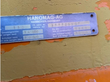 HANOMAG Radlader