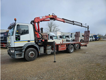 Autotransporter LKW Iveco Eurotech 6x2 // Machinetransport // HMF 1483 K3: das Bild 3