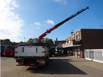 Autokran, Pritsche LKW Mercedes-Benz 2543 Actros Pritsche + Fassi F295 Kran 6x2: das Bild 4