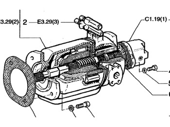 NEW HOLLAND Hydraulikpumpe