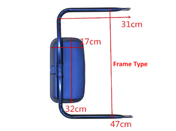 NEU: Rückspiegel für Radlader Qingdao Promising Rear View Mirror for China Wheel Loader: das Bild 4