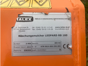 Schlegelmäher Talex Leopard RB 160: das Bild 2