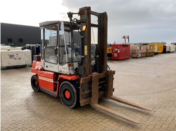 Dieselstapler Kalmar DCD 55-6 6 ton Perkins Diesel Sideshift Positioner Freelift Heftruck: das Bild 5