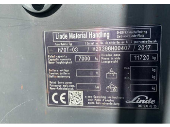 Treibgasstapler Linde H70T-03: das Bild 4