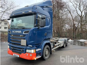 SCANIA R 520 Containerwagen/ Wechselfahrgestell LKW