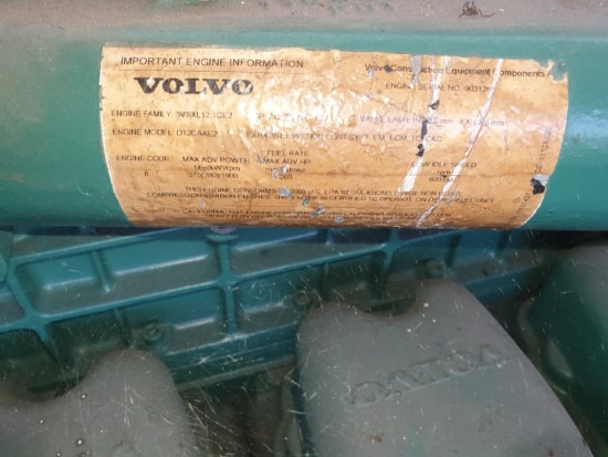 Motor für Baumaschine VOLVO D12CAAE2 (MOTOR): das Bild 9