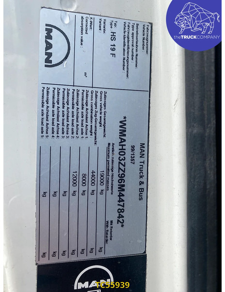 Containerwagen/ Wechselfahrgestell LKW MAN TGA 430: das Bild 15