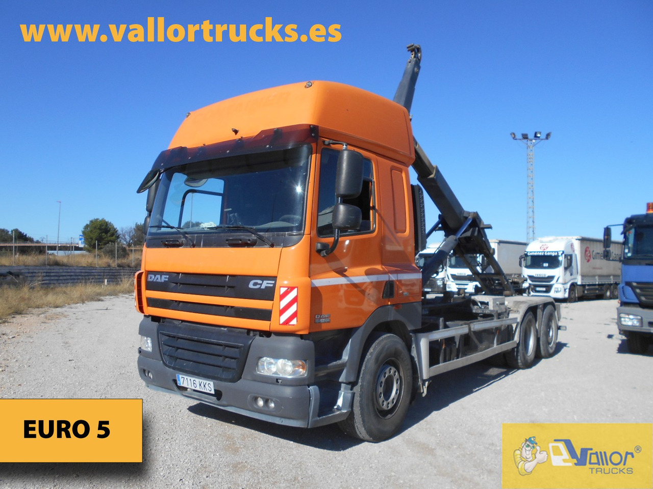 Abrollkipper DAF CF 85.460: das Bild 6