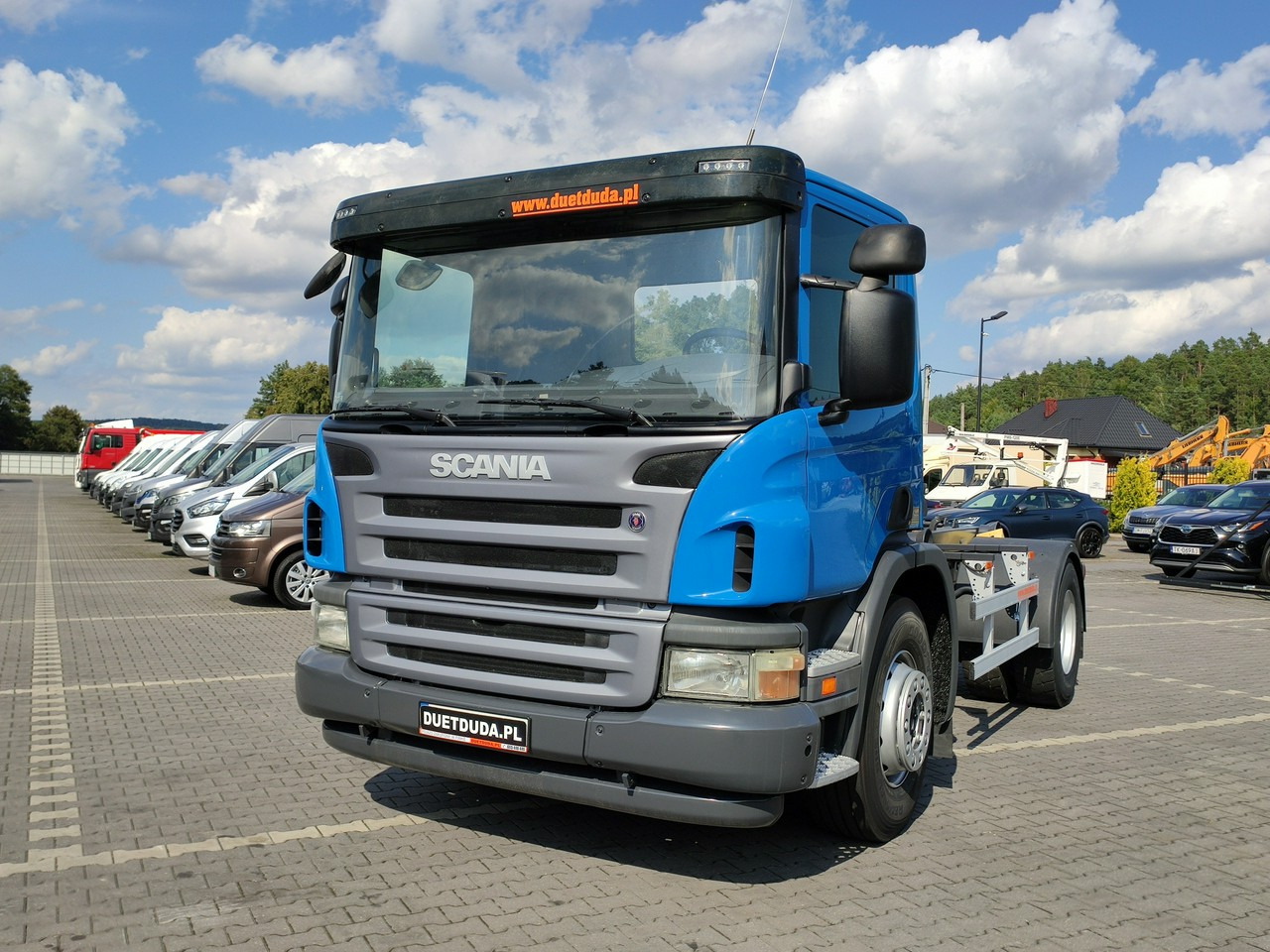 Abrollkipper Scania P 280 N321 EURO 5 Hakowiec Hak 4x2 SKIBICKI: das Bild 6