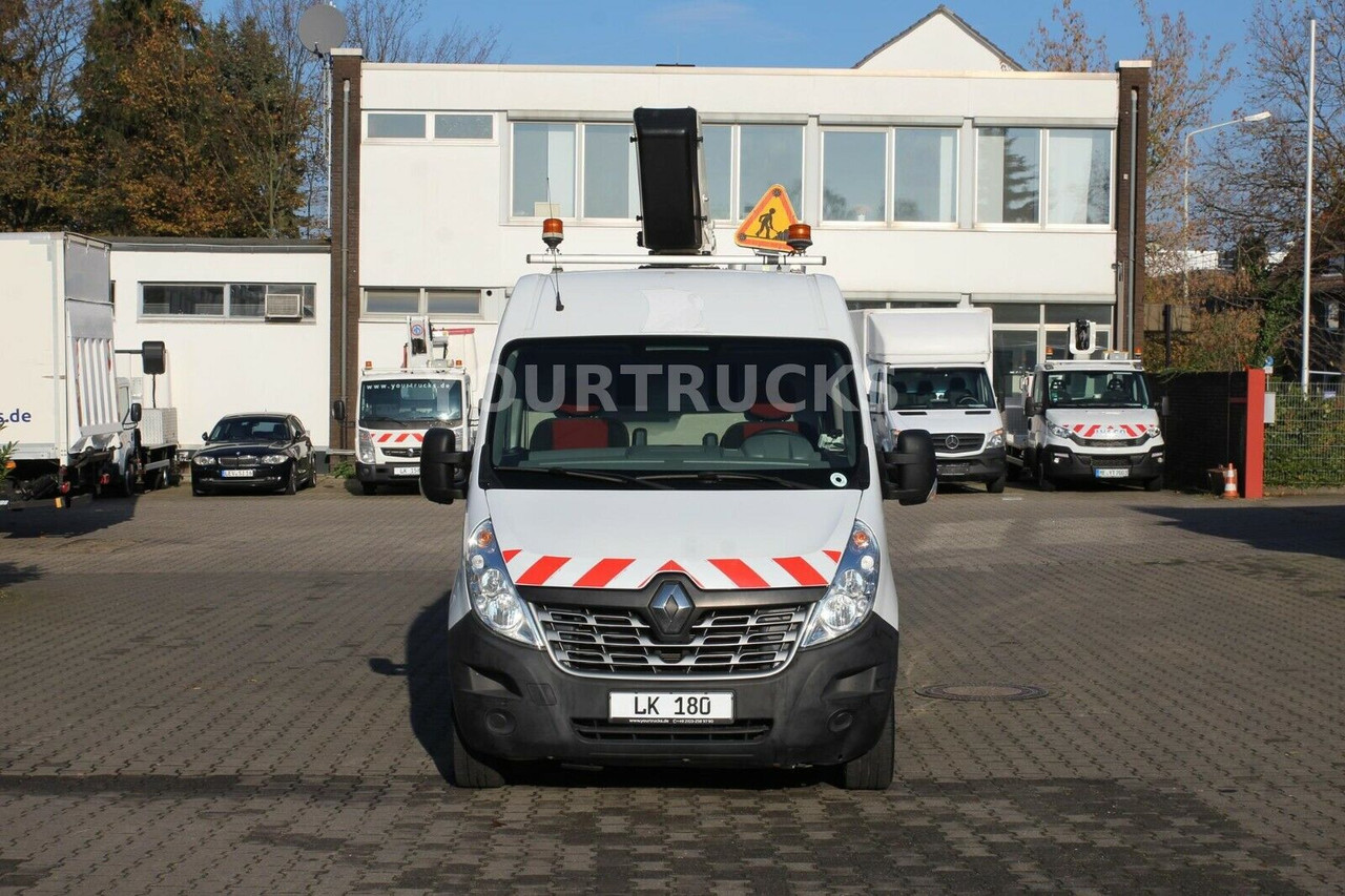 LKW mit Arbeitsbühne Renault Master  125 dci Versalift ETL32  11m Klima 313h: das Bild 8