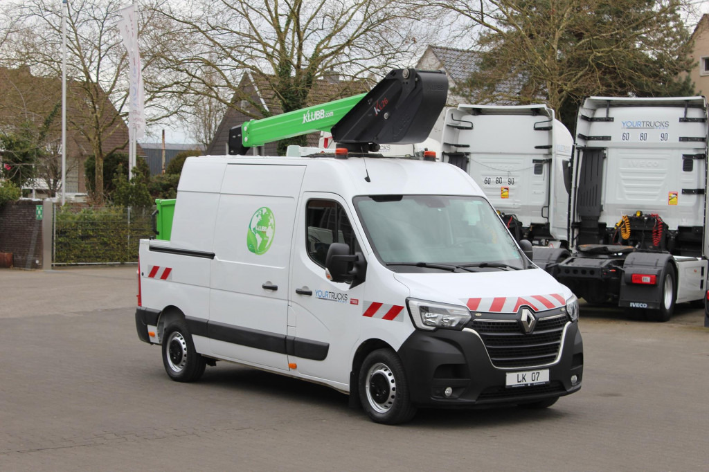 LKW mit Arbeitsbühne Renault Master 145 E6  Klubb KL-26  12m  Kamera Klima AHK: das Bild 9