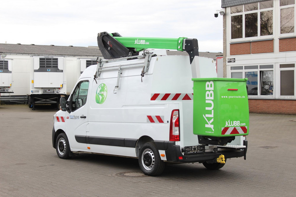 LKW mit Arbeitsbühne Renault Master 145 E6  Klubb KL-26  12m  Kamera Klima AHK: das Bild 12