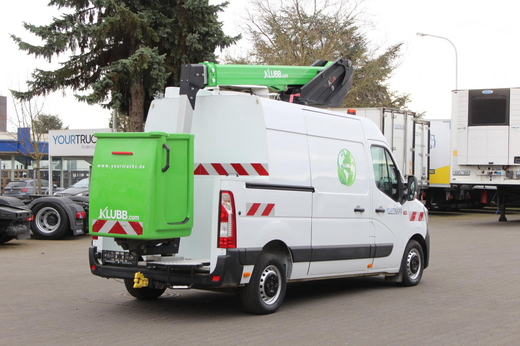 LKW mit Arbeitsbühne Renault Master 145 E6  Klubb KL-26  12m  Kamera Klima AHK: das Bild 10