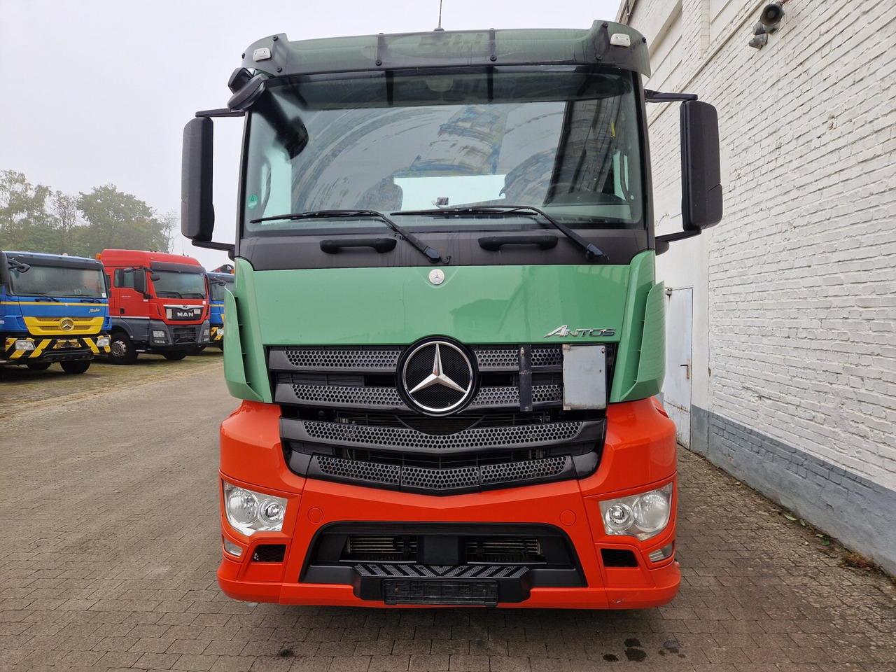 Absetzkipper Mercedes-Benz Antos 1848 L 4x2 Antos 1848 L 4x2, Meiller AK 12 MTG Teleskop, Funk, Retarder, Klima, Standhzg.,: das Bild 11