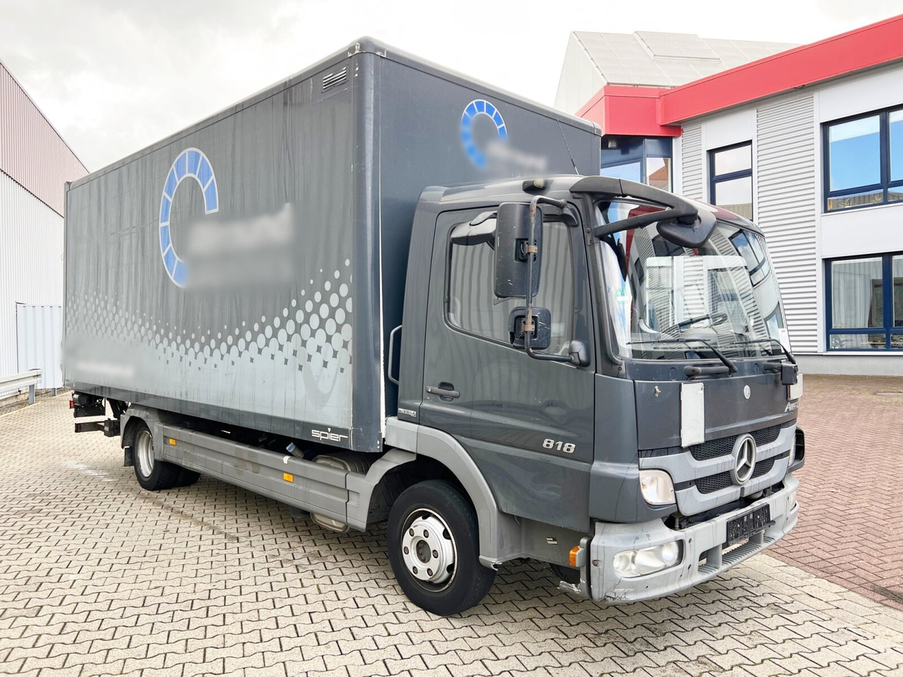 Koffer LKW Mercedes-Benz Atego 818 L 4x2 Atego 818 L 4x2 mit MBB LBW, 4x Vorhanden!: das Bild 9