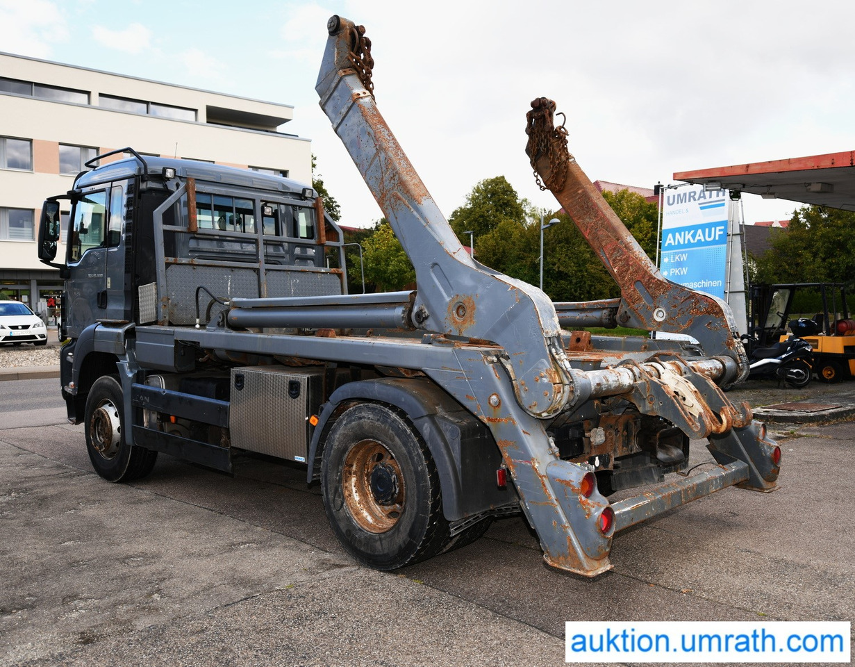 Containerwagen/ Wechselfahrgestell LKW MAN TGS 18.440 / 4 x 2 BL Absetzkipper Teleskopabsetzer EURO 5: das Bild 7