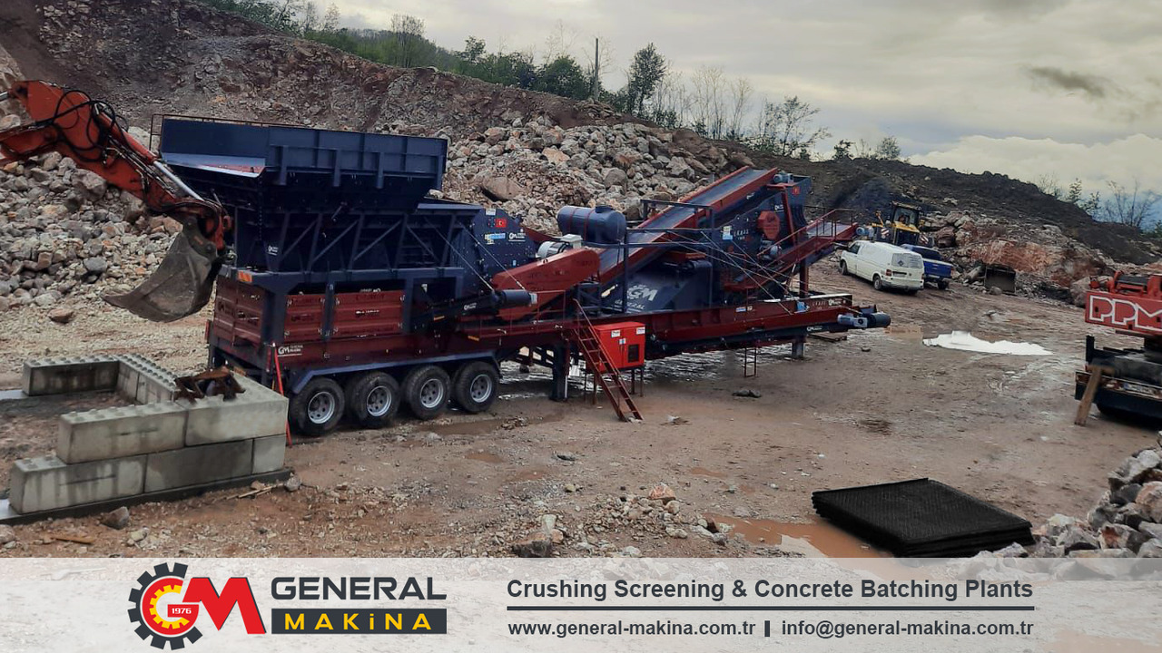 NEU: Mobile Brechanlage GENERAL MAKİNA Mobile Crushers For Sale: das Bild 13