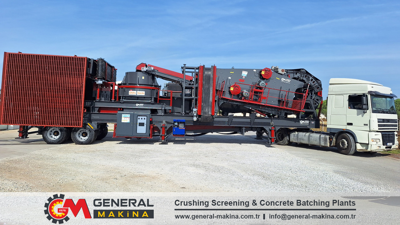 NEU: Mobile Brechanlage GENERAL MAKİNA Mobile Crushers For Sale: das Bild 14