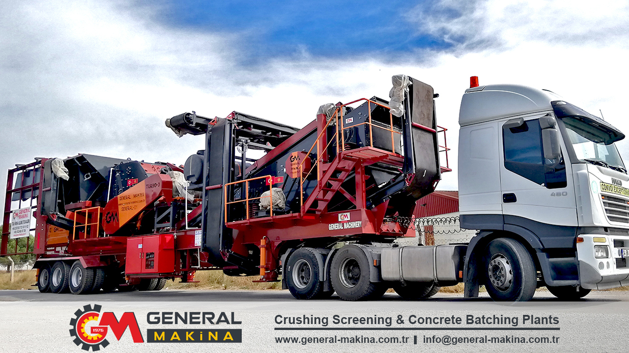 NEU: Mobile Brechanlage GENERAL MAKİNA Mobile Crushers For Sale: das Bild 8