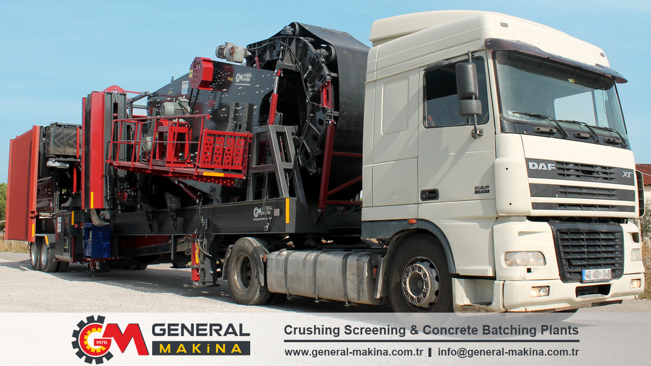 NEU: Mobile Brechanlage GENERAL MAKİNA Mobile Crushers For Sale: das Bild 15