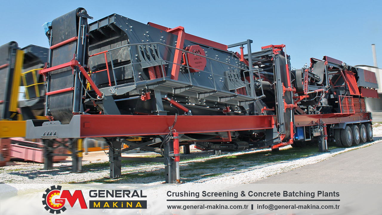 NEU: Mobile Brechanlage GENERAL MAKİNA Mobile Crushers For Sale: das Bild 12