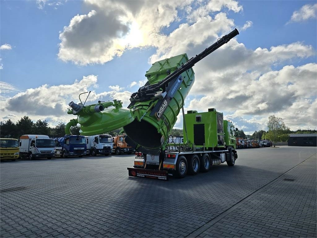 Saug-/ Spülfahrzeug Scania Disab Centurion P210/9 Suction-blowing vacuum load: das Bild 31