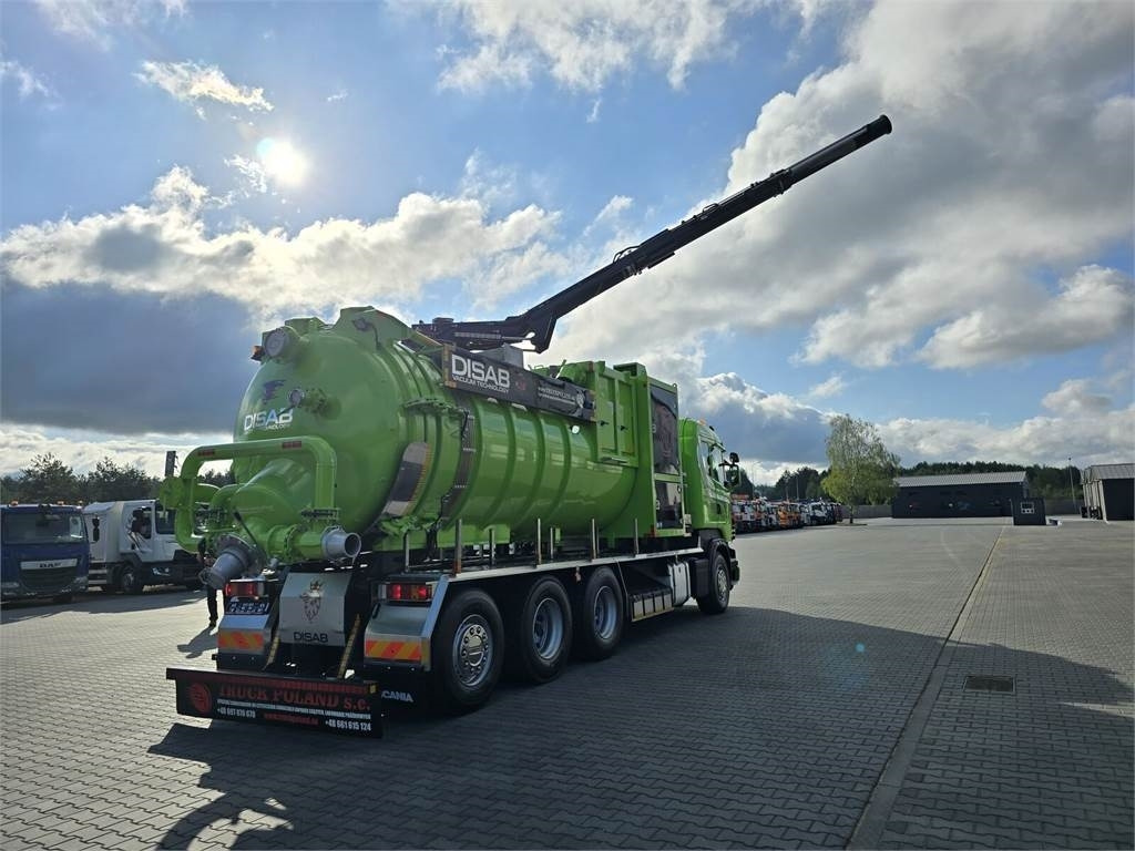 Saug-/ Spülfahrzeug Scania Disab Centurion P210/9 Suction-blowing vacuum load: das Bild 26