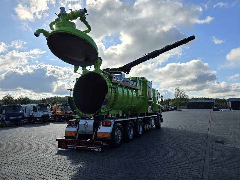 Saug-/ Spülfahrzeug Scania Disab Centurion P210/9 Suction-blowing vacuum load: das Bild 30