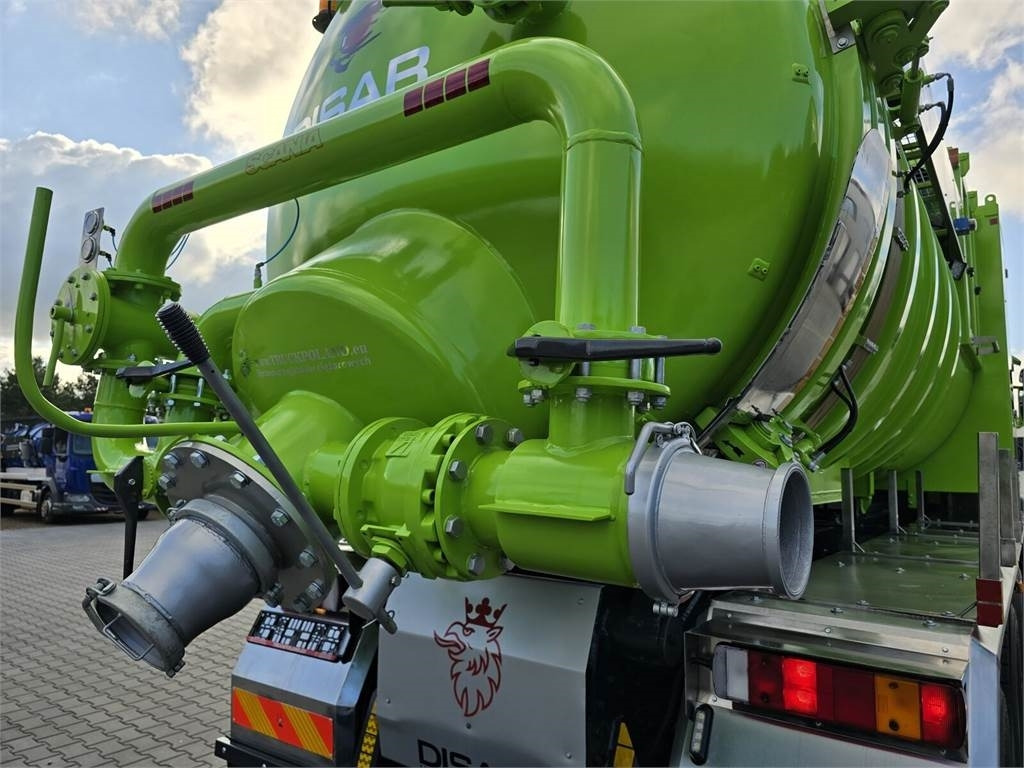 Saug-/ Spülfahrzeug Scania Disab Centurion P210/9 Suction-blowing vacuum load: das Bild 18