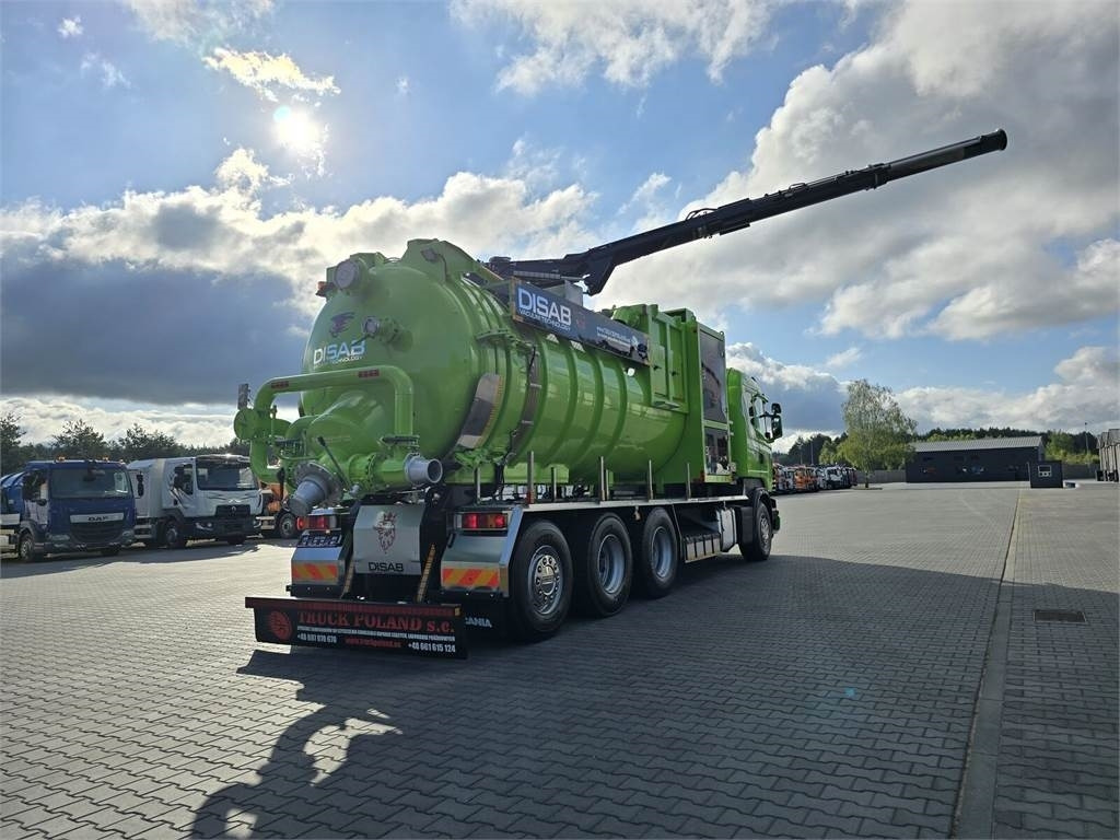 Saug-/ Spülfahrzeug Scania Disab Centurion P210/9 Suction-blowing vacuum load: das Bild 27