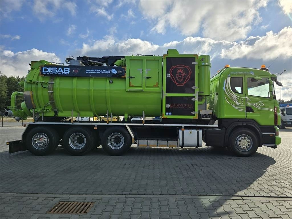 Saug-/ Spülfahrzeug Scania Disab Centurion P210/9 Suction-blowing vacuum load: das Bild 8