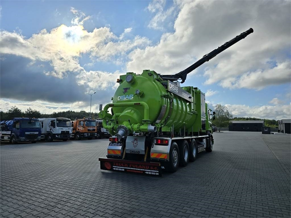 Saug-/ Spülfahrzeug Scania Disab Centurion P210/9 Suction-blowing vacuum load: das Bild 25