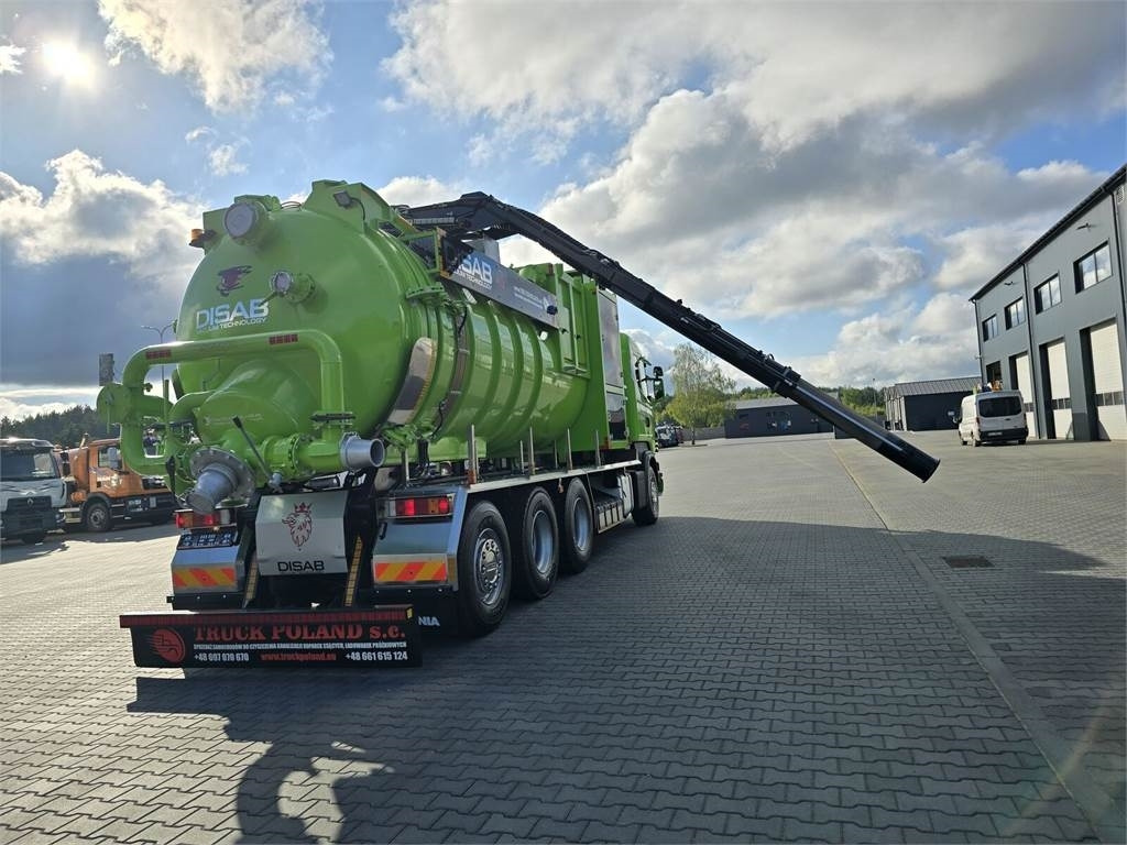 Saug-/ Spülfahrzeug Scania Disab Centurion P210/9 Suction-blowing vacuum load: das Bild 28