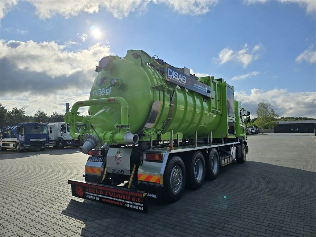 Saug-/ Spülfahrzeug Scania Disab Centurion P210/9 Suction-blowing vacuum load: das Bild 7