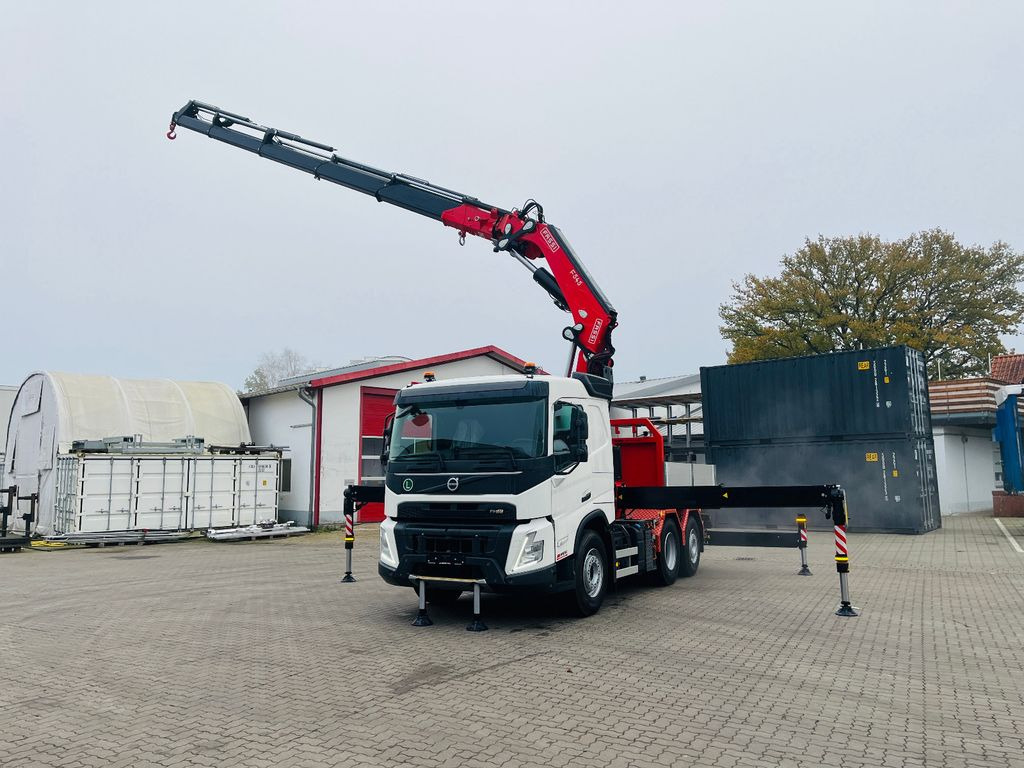 NEU: Autokran, Pritsche LKW Volvo FMX 540 6x2 mit F545RA.2.28: das Bild 14