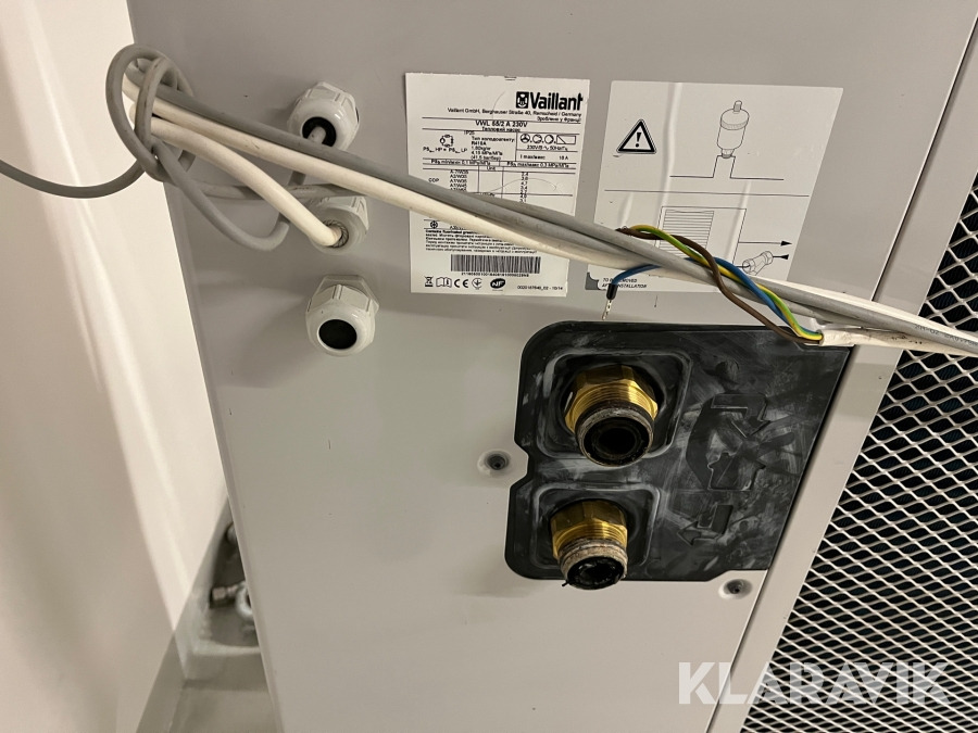 Baugeräte Varmepumpe luft til vand VAILLANT VWL 55/2 A 230 V: das Bild 7