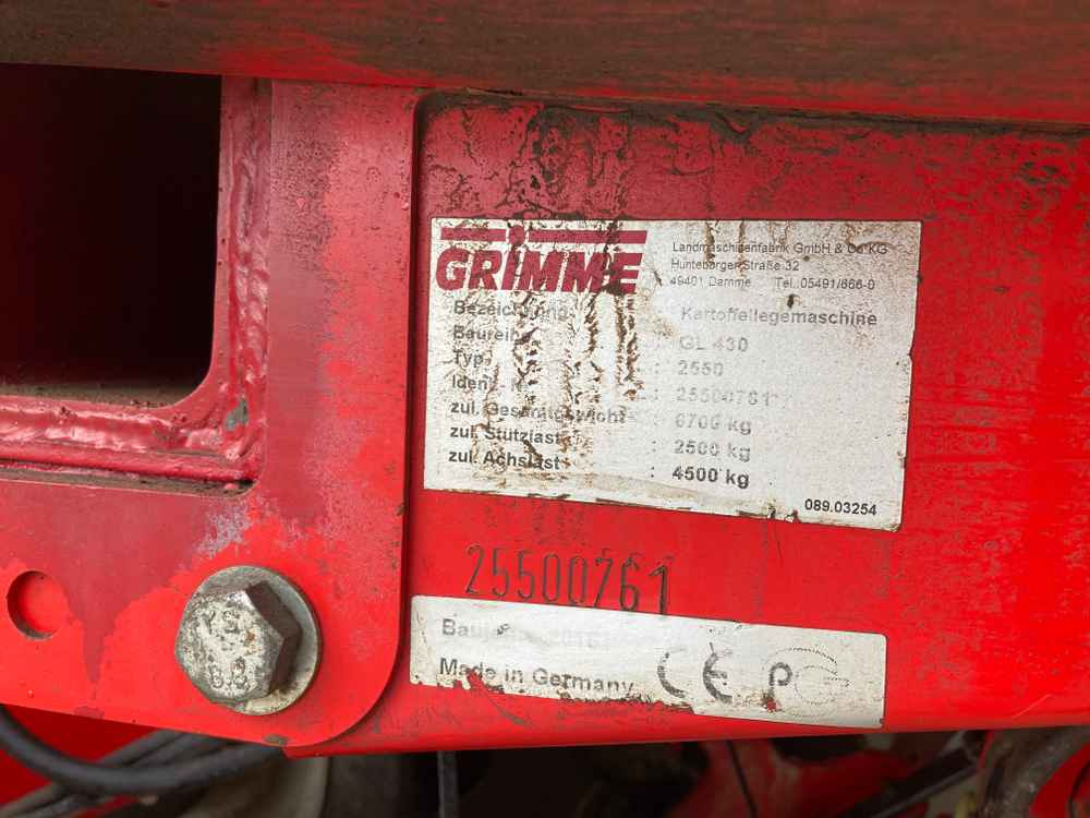 Erntemaschine Grimme GL 430: das Bild 23