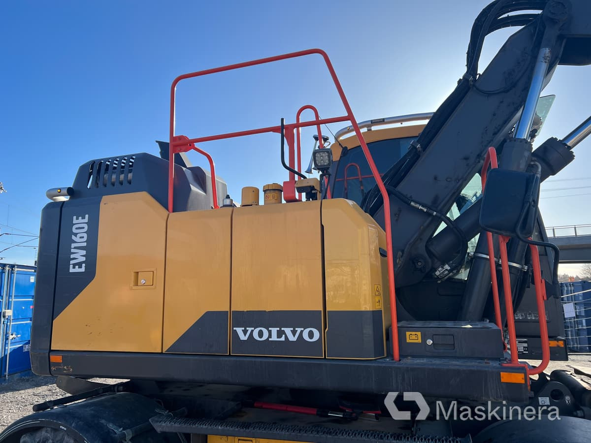 Mobilbagger Hjulgrävare Volvo EW160E: das Bild 12