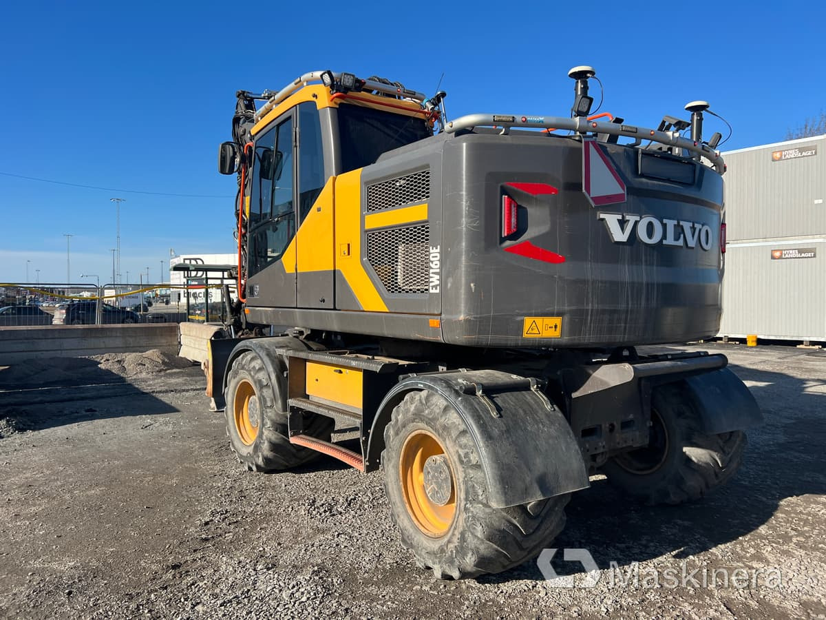 Mobilbagger Hjulgrävare Volvo EW160E: das Bild 7