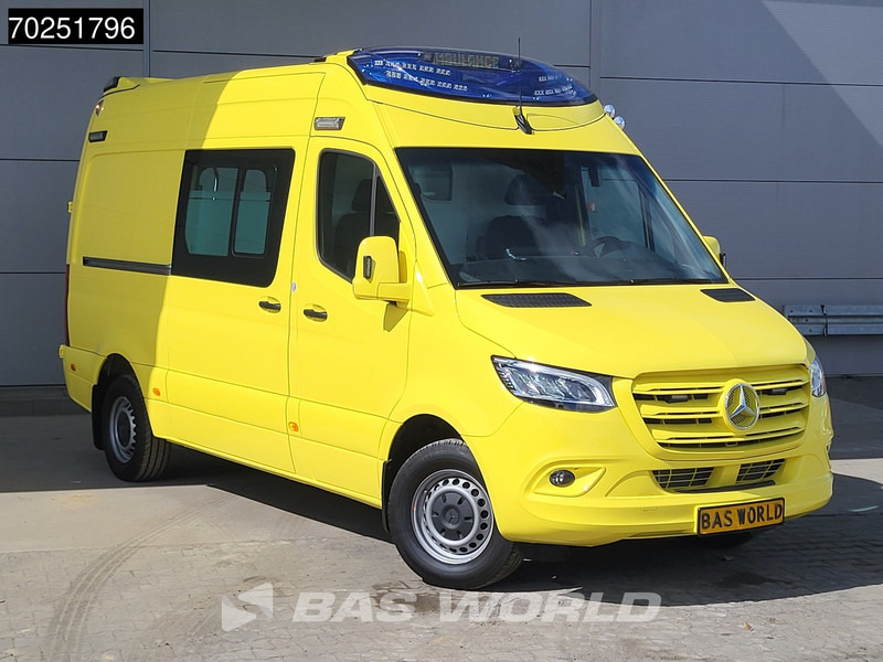 NEU: Krankenwagen Mercedes-Benz Sprinter 319 CDI Automaat L2H2 New! Ambulance Ziekenwagen Rettungswagen Krankenwagen 10m3 Airco Cruise control: das Bild 14