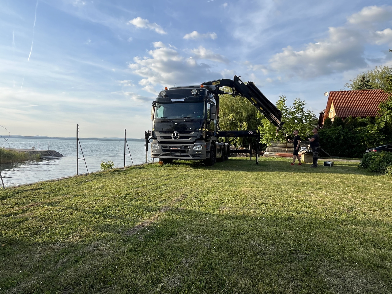 Autokran MERCEDES-BENZ 2548 6X2  TOIMIL CRANE 36T ORIG.204.000km!: das Bild 8