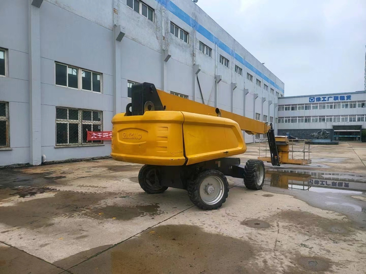 Teleskopbühne XCMG Official Used Self Propelled Boom Lift 22m GTBZ22S Aerial Work Platform Price List: das Bild 6